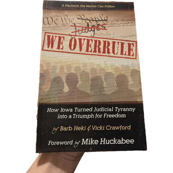 We overrule by Barb Heki & Vicki Crawford family leader publishing *signed* - Picture 1 of 9
